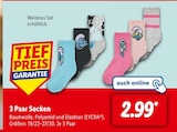 3 Paar Socken von  im aktuellen Lidl Prospekt für 2,99 €