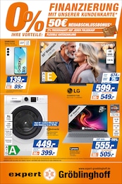 expert Gröblinghoff Prospekt für Dinslaken mit 8 Seiten Der aktuelle expert Gröblinghoff Prospekt "0% FINANZIERUNG MIT UNSERER KUNDENKARTE" mit Seiten (Dinslaken)