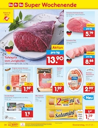 Tafelspitz im Netto Marken-Discount Prospekt Tafelspitz im Netto Marken-Discount Prospekt Aktuelle Angebote auf S. 54