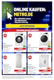 METRO Prospekt für Berlin mit 2 Seiten METRO Prospekt für Berlin: "Online kaufen: Metro.de", 2 Seiten, 30.06.2025 - 06.07.2025